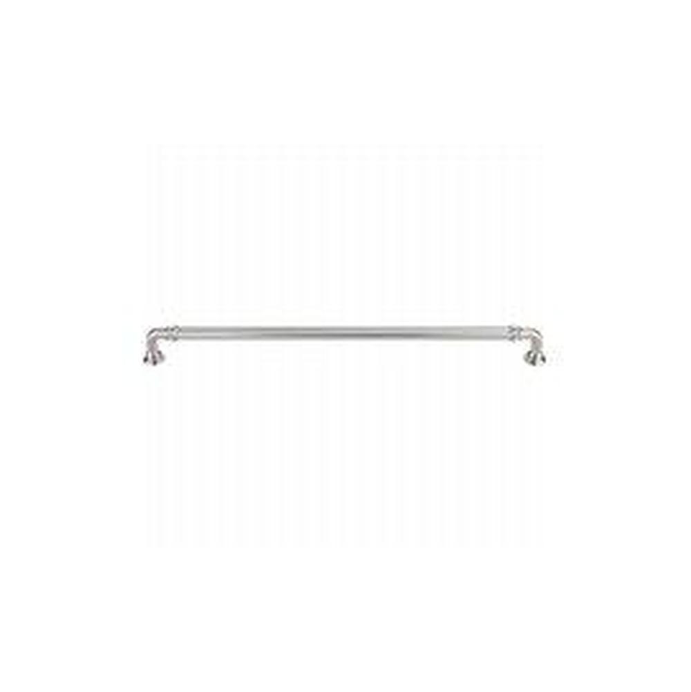 Top Knobs TK326 Reeded Pull 12" - Brushed Satin Nickel