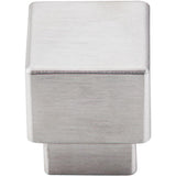 Top Knobs TK32 Tapered Knob 1" - Brushed Stainless Steel