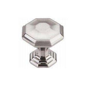 Top Knobs TK340 Chalet Knob 1 1/4" - Brushed Satin Nickel