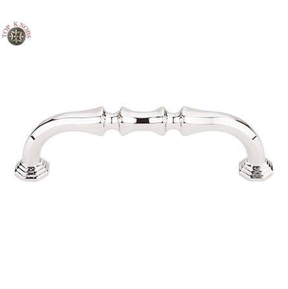 Top Knobs TK341 Chalet Pull 3 3/4" - Polished Nickel