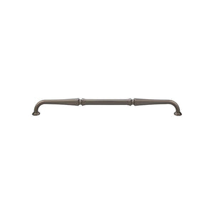 Top Knobs TK345 Chalet Pull 12" - Ash Gray