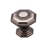 Top Knobs TK348 Chalet Knob 1 1/2" - Ash Gray
