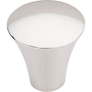 Top Knobs TK380 Shrewsbury Knob 1 1/8" - Polished Nickel