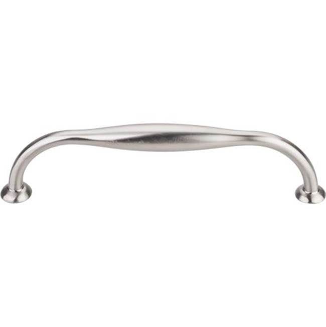 Top Knobs TK384 Shrewsbury D Pull 5 1/16 Inch (c-c) - Brushed Satin Nickel