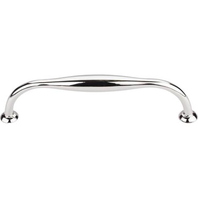 Top Knobs TK384 Shrewsbury D Pull 5 1/16 Inch (c-c) - Polished Nickel