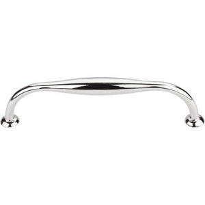 Top Knobs TK384 Shrewsbury D Pull 5 1/16 Inch (c-c) - Polished Nickel