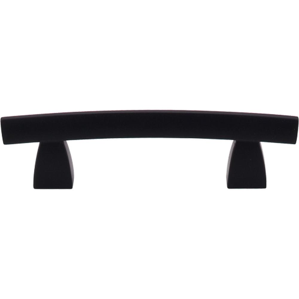 Top Knobs TK3 Arched Pull 3" - Flat Black