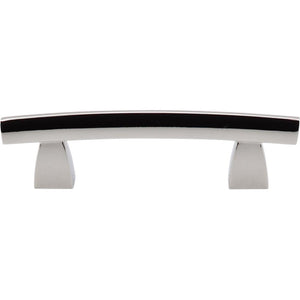 Top Knobs TK3 Arched Pull 3" - Polished Nickel