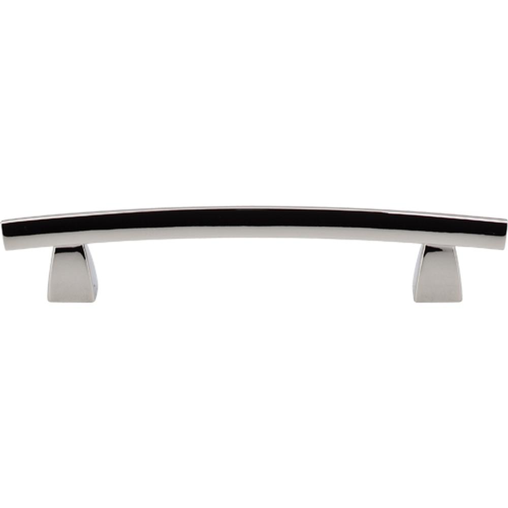 Top Knobs TK4 Arched Pull 5" - Polished Nickel