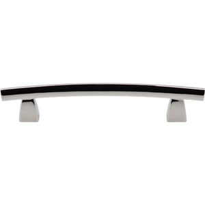 Top Knobs TK4 Arched Pull 5" - Polished Nickel