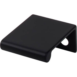 Top Knobs TK500 Europa Tab Pull 5/8 Inch (c-c) - Flat Black