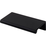 Top Knobs TK501 Europa Tab Pull 2 Inch (c-c) - Flat Black