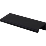 Top Knobs TK502 Europa Tab Pull 3 Inch (c-c) - Flat Black
