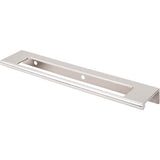Top Knobs TK522 Europa Cut Out Tab Pull 6 Inch (c-c) - Polished Nickel