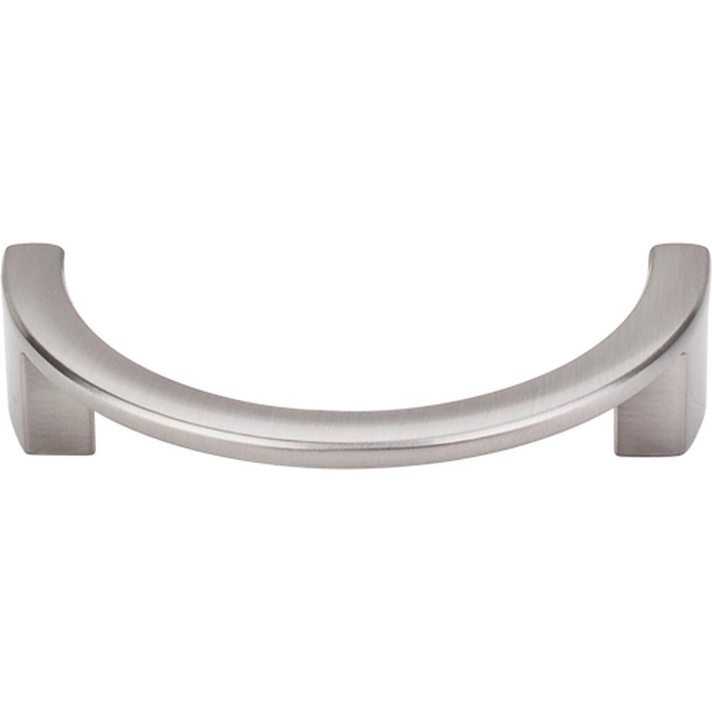 Top Knobs TK53 Half Circle Open Pull 3 1/2" - Brushed Satin Nickel