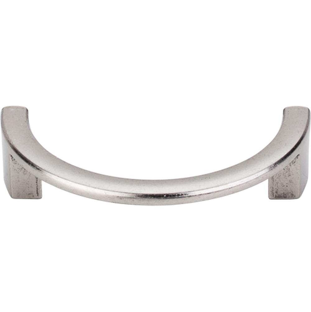 Top Knobs TK53 Half Circle Open Pull 3 1/2" - Pewter Antique