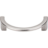 Top Knobs TK53 Half Circle Open Pull 3 1/2" - Pewter Antique