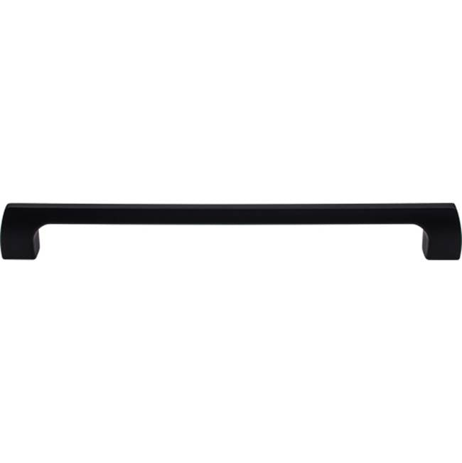 Top Knobs TK548 Holland Appliance Pull 12 Inch (c-c) - Flat Black