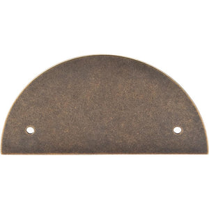 Top Knobs TK54 Half Circle Backplate 3 1/2