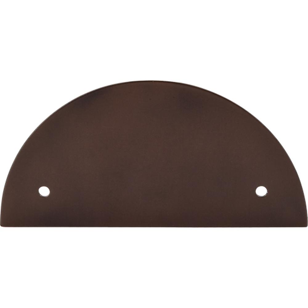 Top Knobs TK54 Half Circle Backplate 3 1/2" - Oil Rubbed Bronze