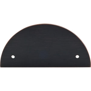 Top Knobs TK54 Half Circle Backplate 3 1/2" - Tuscan Bronze