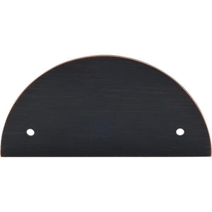 Top Knobs TK54 Half Circle Backplate 3 1/2