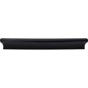 Top Knobs TK555 Glacier Pull 6 Inch (c-c) - Flat Black