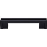 Top Knobs TK55 Flat Rail Pull 3 1/2" - Flat Black