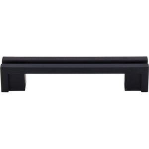 Top Knobs TK55 Flat Rail Pull 3 1/2" - Flat Black