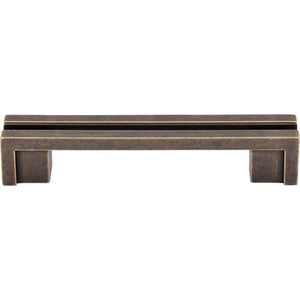 Top Knobs TK55 Flat Rail Pull 3 1/2" - German Bronze