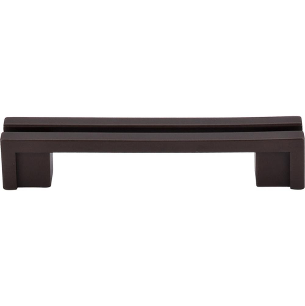 Top Knobs TK55 Flat Rail Pull 3 1/2" - Oil Rubbed Bronze