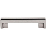 Top Knobs TK55 Flat Rail Pull 3 1/2" - Pewter Antique