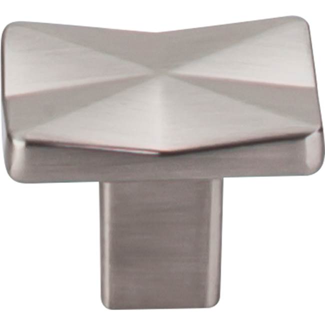 Top Knobs TK560 Quilted Knob 1 1/4 Inch - Brushed Satin Nickel