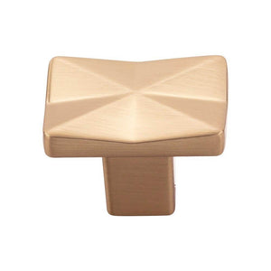 Top Knobs TK560 Quilted Knob 1 1/4 Inch - Honey Bronze