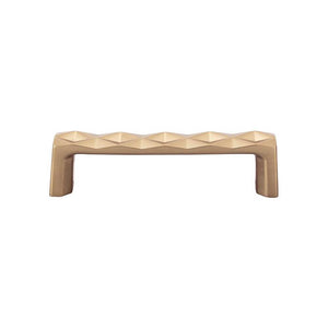 Top Knobs TK561 Quilted Pull 3 3/4 Inch (c-c) - Honey Bronze