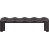 Top Knobs TK561 Quilted Pull 3 3/4 Inch (c-c) - Sable