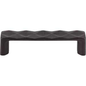 Top Knobs TK561 Quilted Pull 3 3/4 Inch (c-c) - Sable