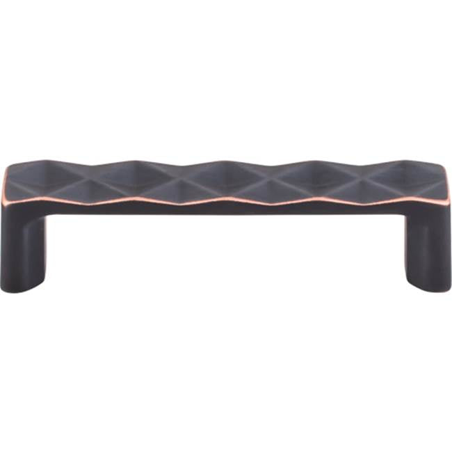Top Knobs TK561 Quilted Pull 3 3/4 Inch (c-c) - Umbrio