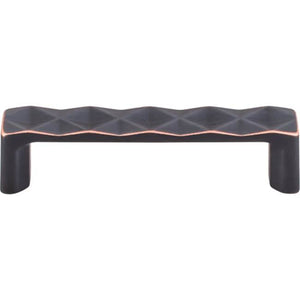 Top Knobs TK561 Quilted Pull 3 3/4 Inch (c-c) - Umbrio