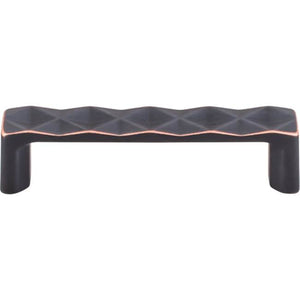 Top Knobs TK561 Quilted Pull 3 3/4 Inch (c-c) - Umbrio
