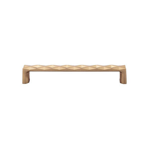 Top Knobs TK563 Quilted Pull 6 5/16 Inch (c-c) - Honey Bronze