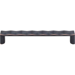 Top Knobs TK563 Quilted Pull 6 5/16 Inch (c-c) - Umbrio