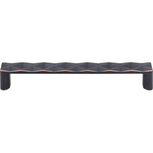 Top Knobs TK563 Quilted Pull 6 5/16 Inch (c-c) - Umbrio