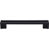 Top Knobs TK56 Flat Rail Pull 5" - Flat Black