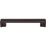 Top Knobs TK56 Flat Rail Pull 5" - Oil Rubbed Bronze