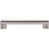 Top Knobs TK56 Flat Rail Pull 5" - Pewter Antique