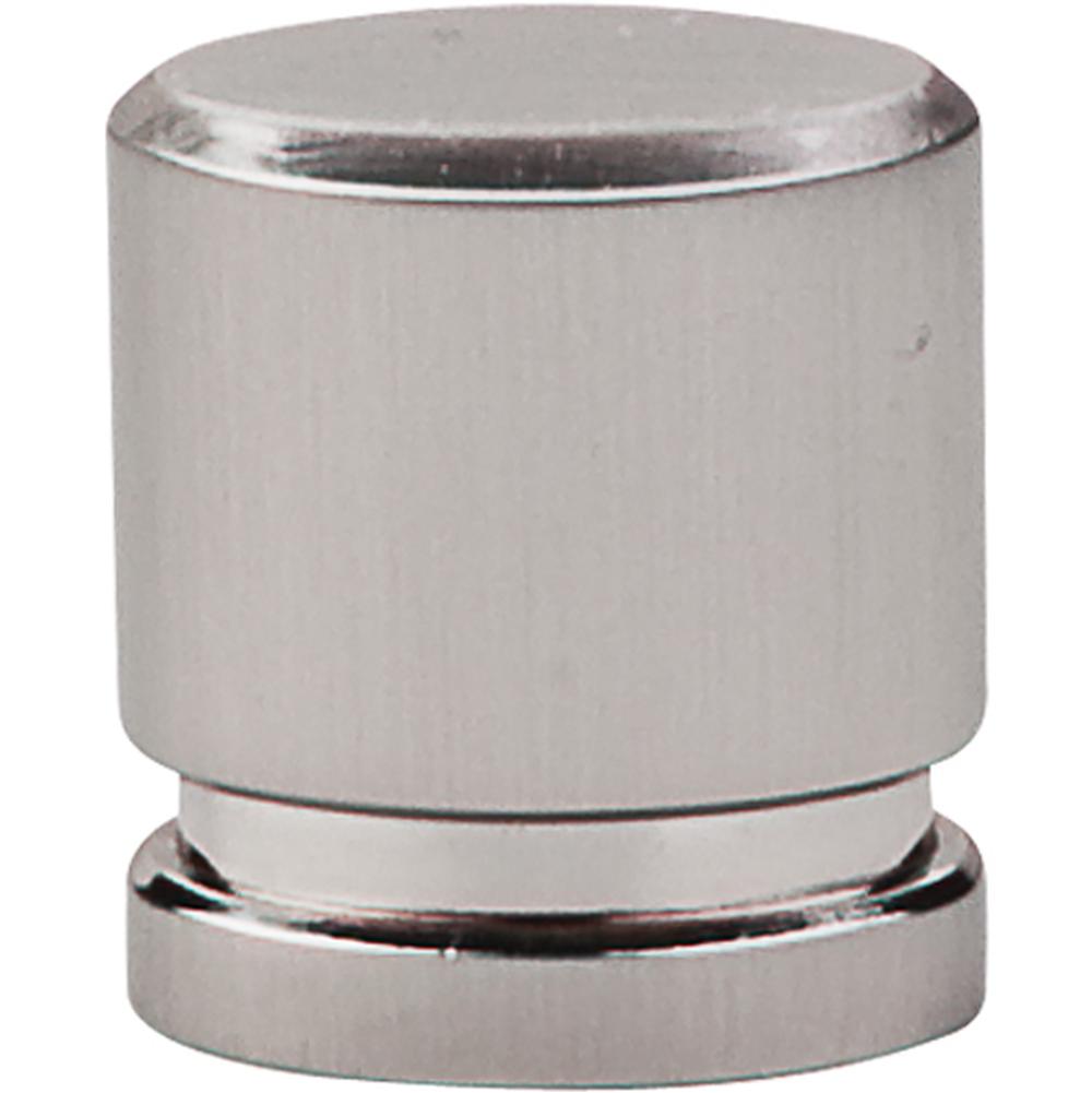 Top Knobs TK57 Oval Knob Small 1" - Brushed Satin Nickel