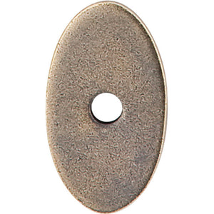 Top Knobs TK58 Oval Backplate Small 1 1/4