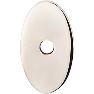 Top Knobs TK58 Oval Backplate Small 1 1/4