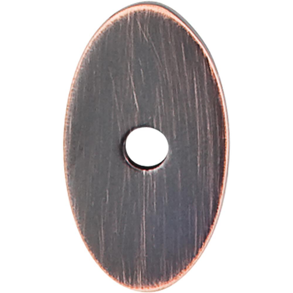 Top Knobs TK58 Oval Backplate Small 1 1/4" - Tuscan Bronze